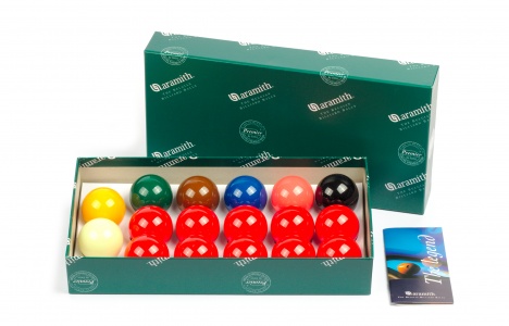 Billiard Ball Set Aramith® - Premier - Snooker, 48 mm