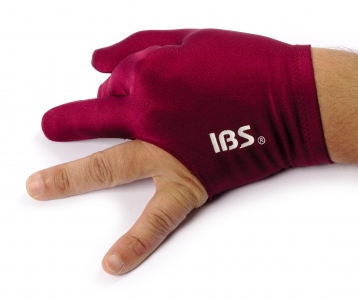 Billiard Glove IBS - Standard - burgundy