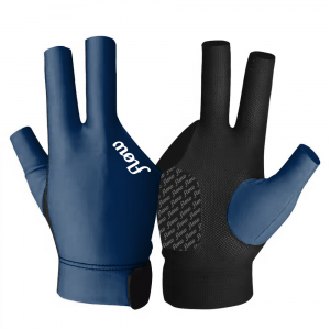 Billiard Glove - flow PrimeGrip Plus - 3 Fingers, Blue, Right, XL