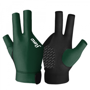 Billiard Glove - flow PrimeGrip Plus - 3 Fingers, Green, Right, L