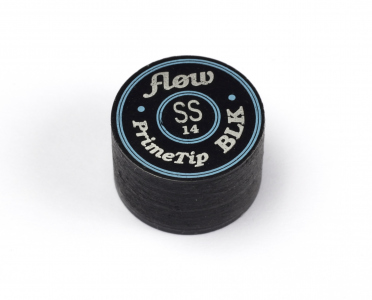 Klebeleder - flow PrimeTip - BLK Clear - 1 Stück, 14 mm, Super Soft