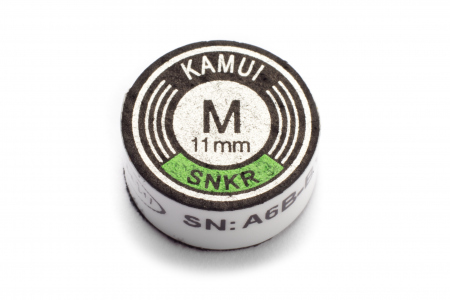 Cue Tip Kamui Multilayer - Black - M - 11 mm, 1 piece