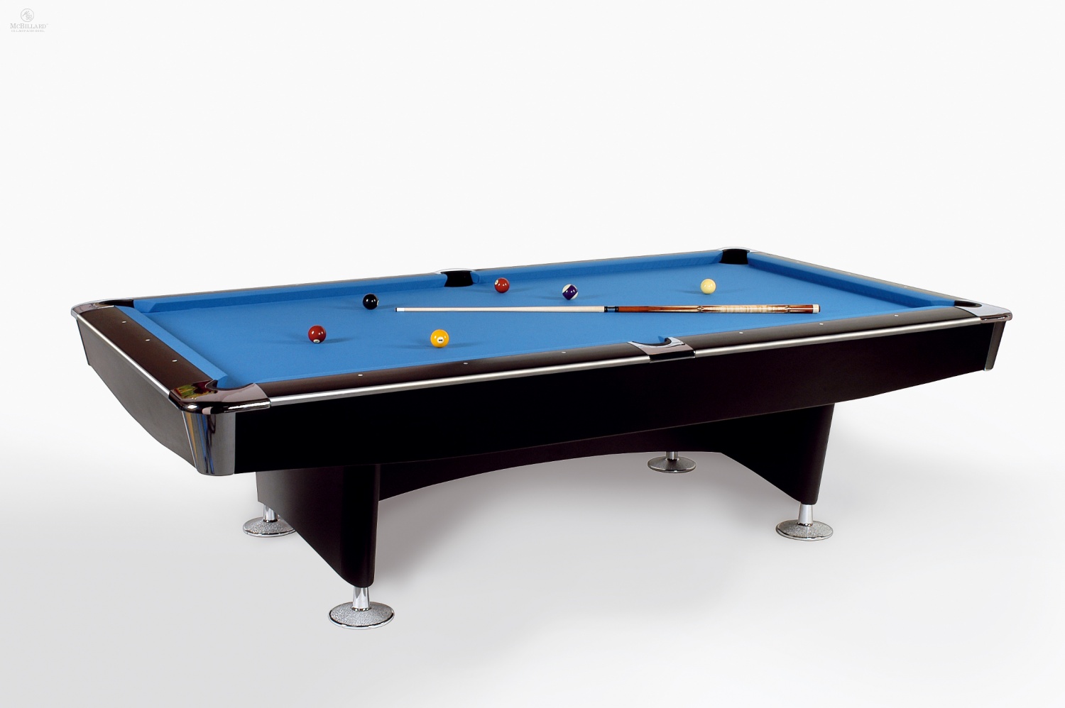 2 ) Billiard Pool Table Cue Chalk Holder Black 9-Ball Master's