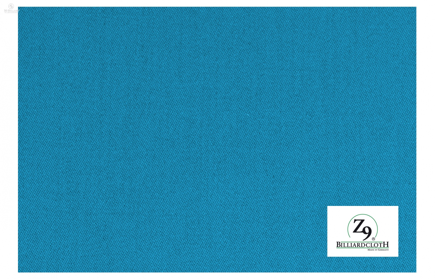 Billardtuch Z9 BilliardCloth® - 170 cm Breite, Ocean Blue