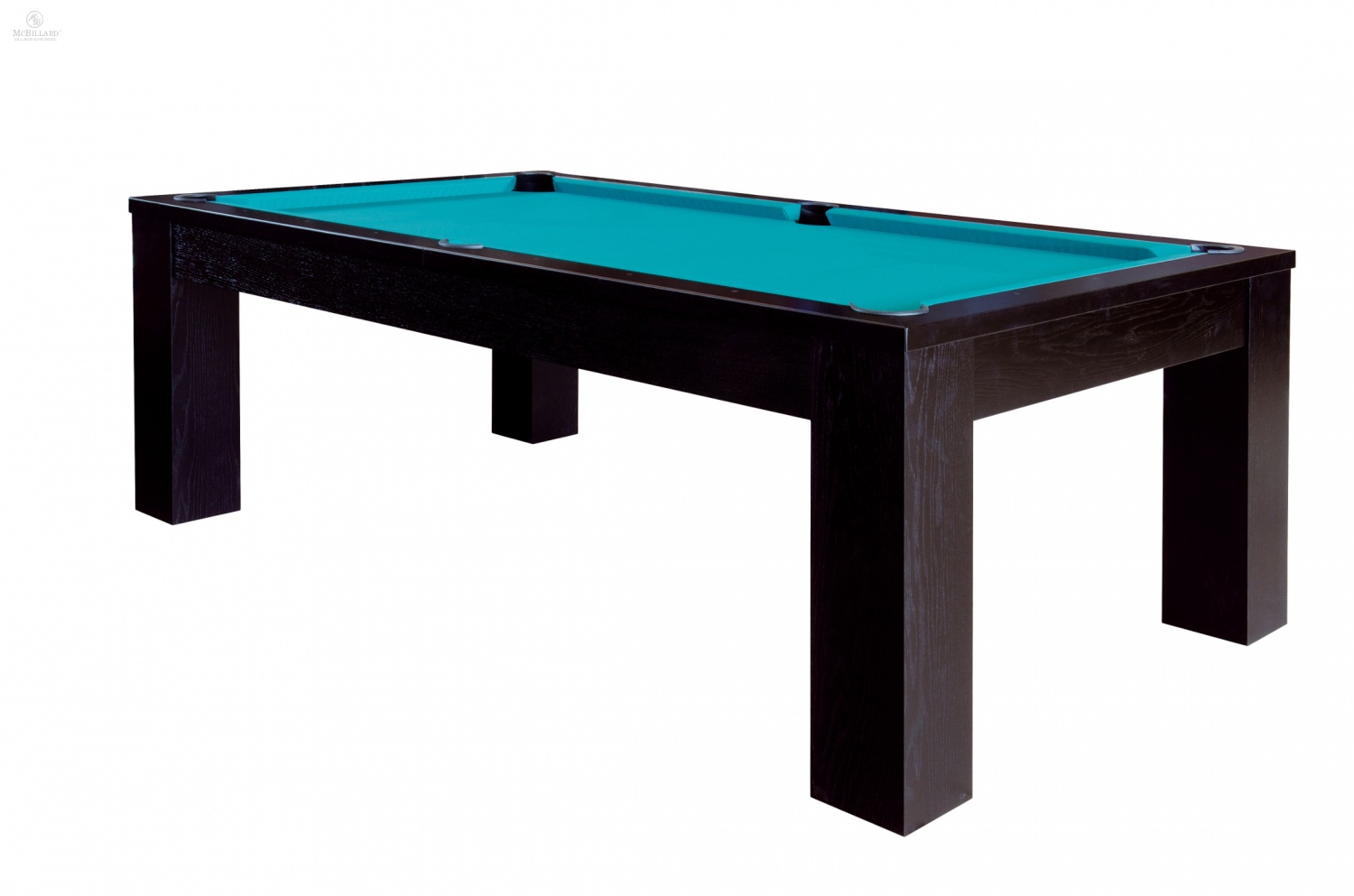 Pool Billiard Table - Trento - Material board, black, 8 ft.