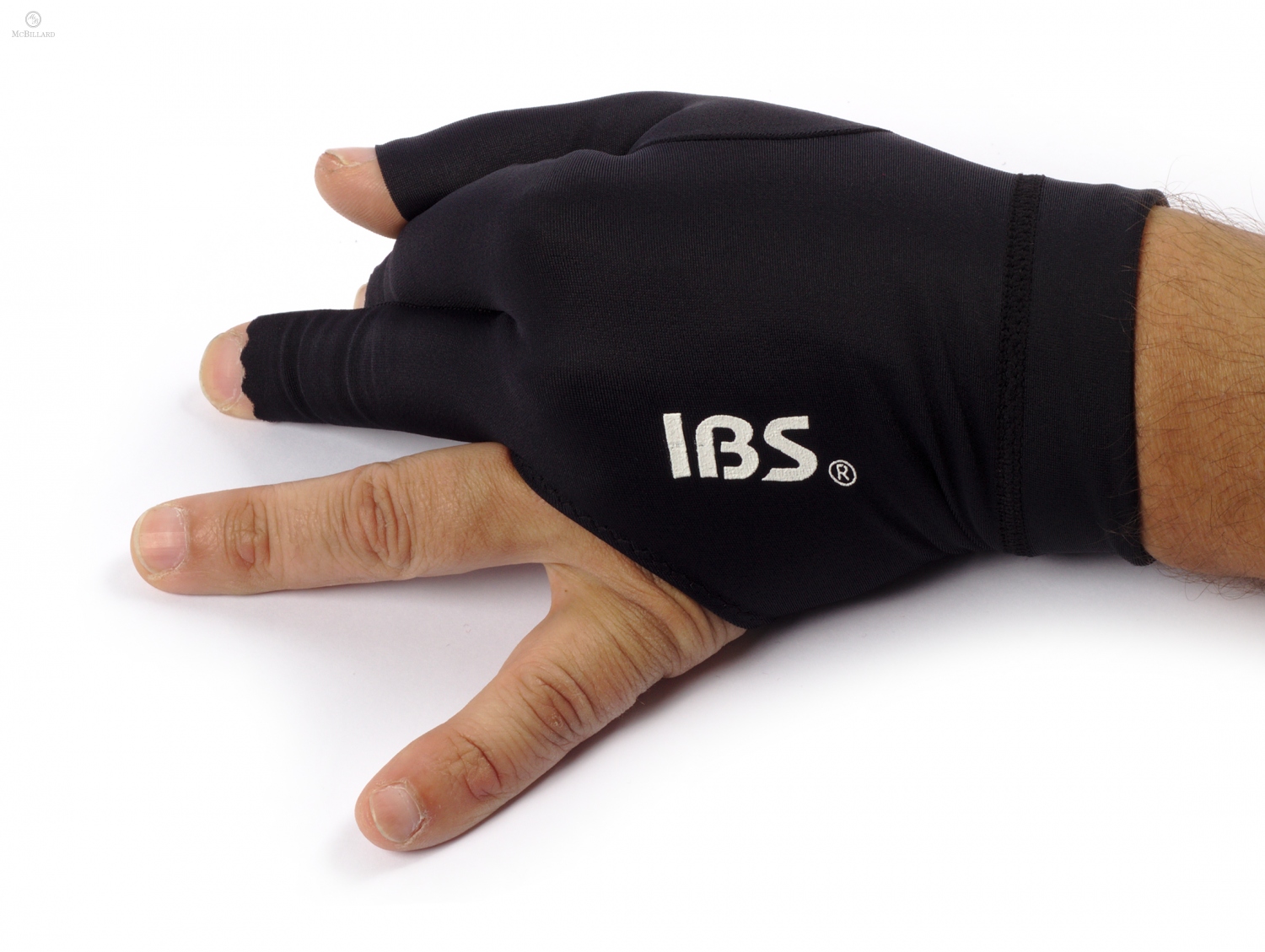 schwarz Billard Handschuh IBS Pro 