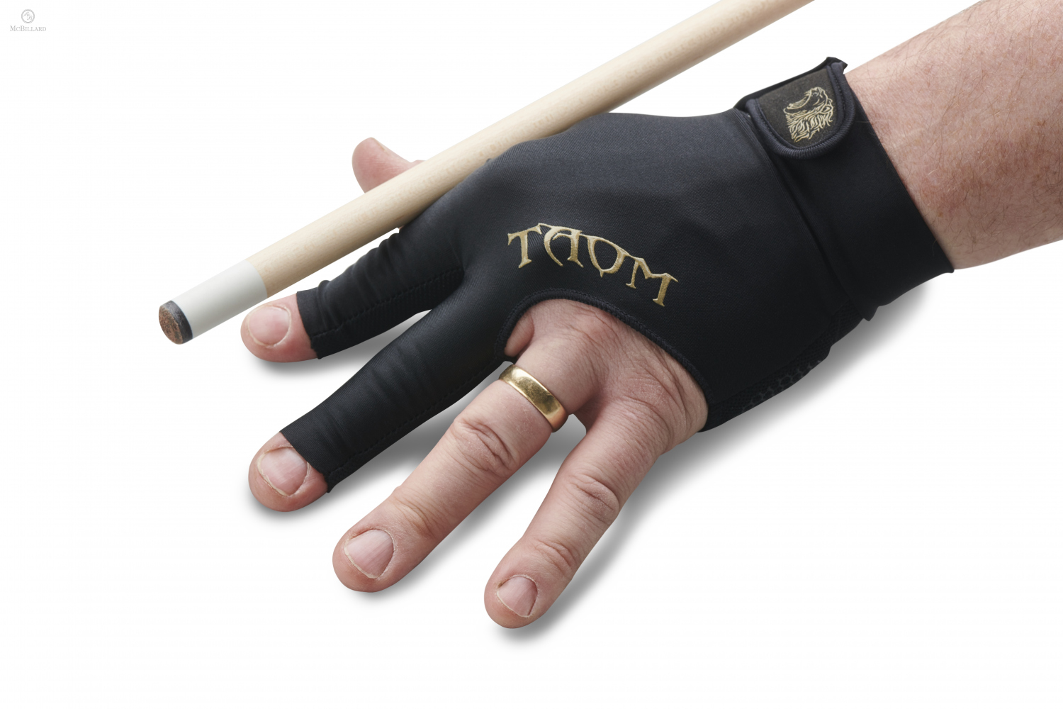 Billiard Glove TAOM - 3-finger - For right hand - Size L
