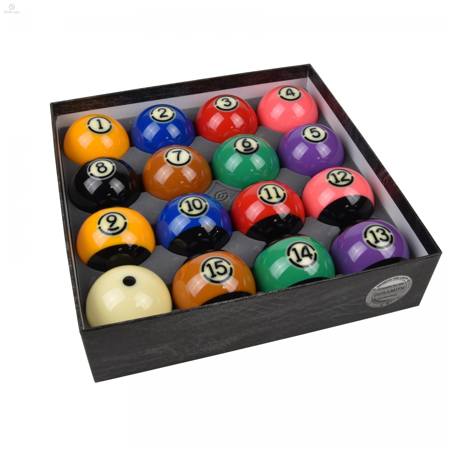 Billiard Ball Set Aramith® - Duramith Tournament Black TV - Pool