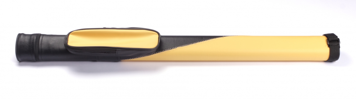 Pool Billiard Case Collection - standard oval - yellow / black