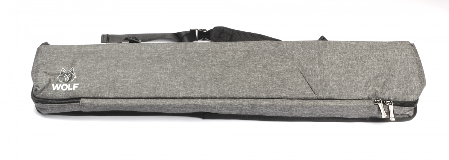 Pool Billiard Soft Case WOLF - Kisa 4/5 - Light gray