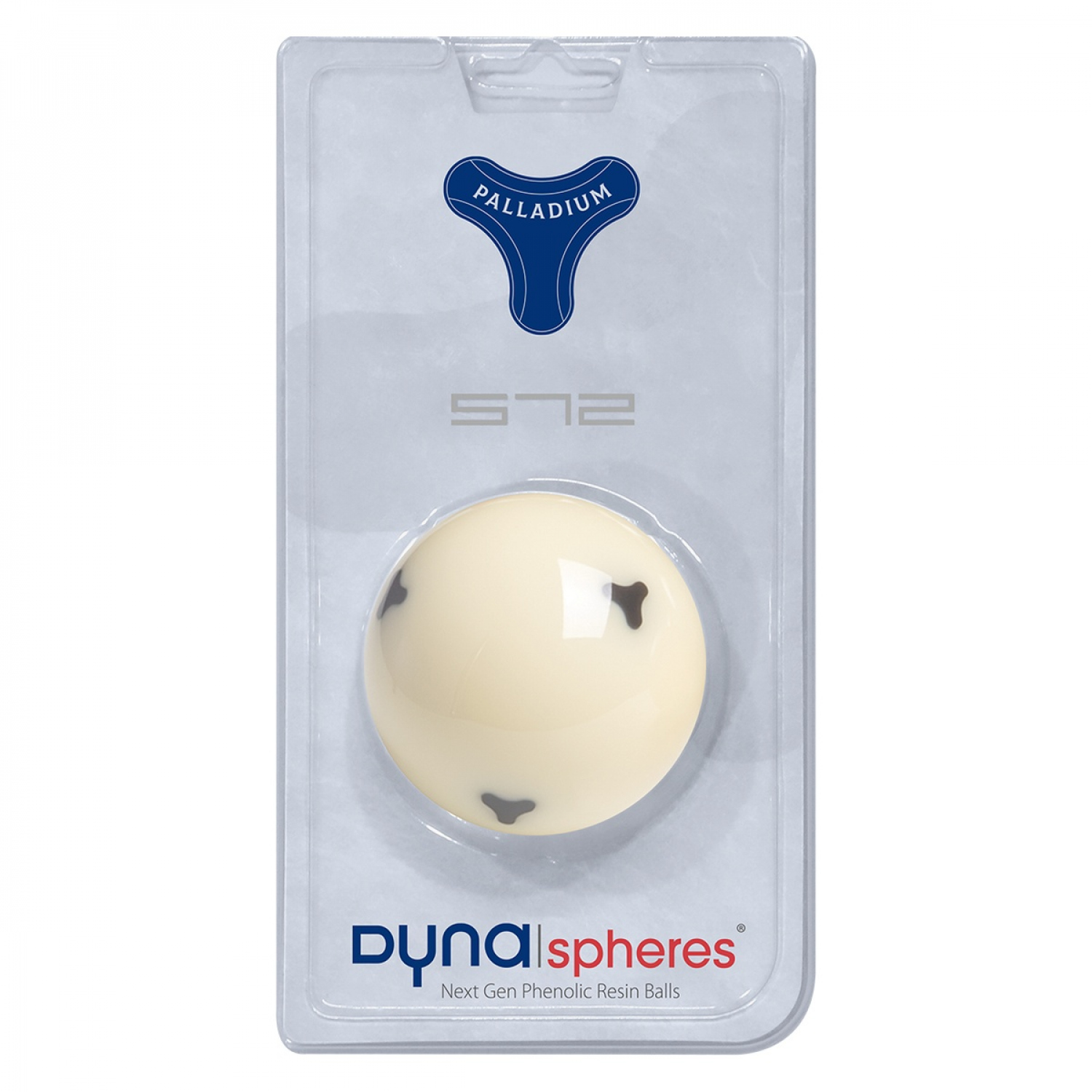 Billiard Ball Dynaspheres - cue ball Palladium 572