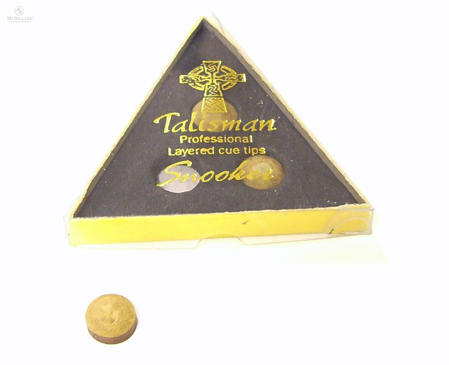 Klebeleder Talisman Mehrschicht - H - 9 mm 3er Packung