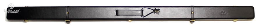 Snooker Koffer Peradon - für Einteiler, Leder, schwarz